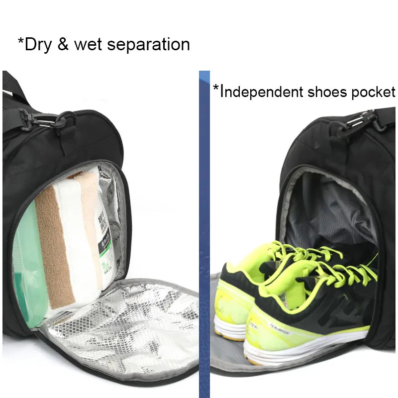 Large Gym Bag Fitness Bags Wet Dry Training Men Yoga For Shoes Travel Shoulder Handbags Multifunction Work Out Swimming Bag Pack - Image 2