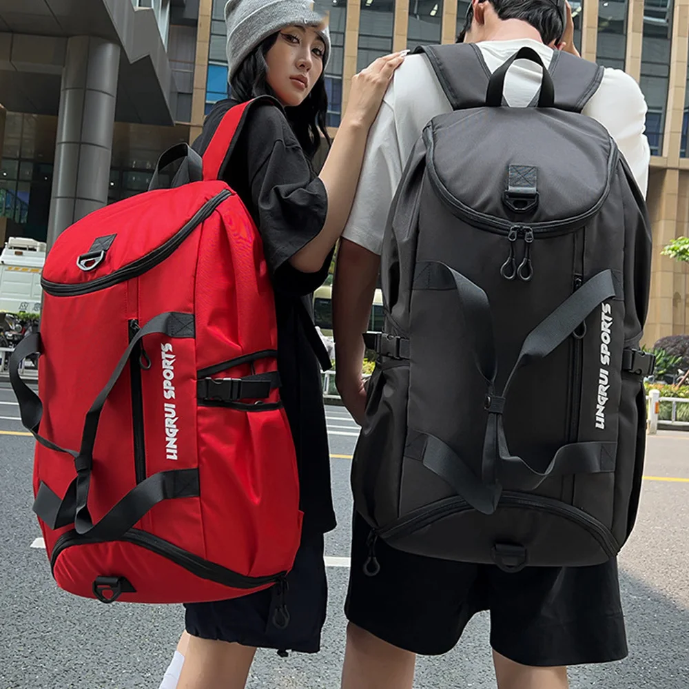Gym Fitness Bag Large Men Women Sports Swimming Training Shoulder Pack Travel Duffel Handbag Business Crossbody Trip Backpack