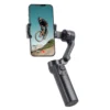 F5PLUS Foldable three-axis motorized gimbal AI face follow shooting cell phone stabilizer production artifacts