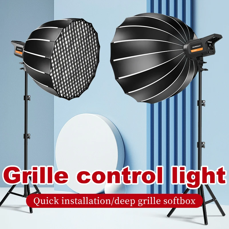 100W COB LED Video Lights with Bowens Mount Kit Continuous Output Lighting Spotlight Photography Shooting Light with Reflector - Image 2