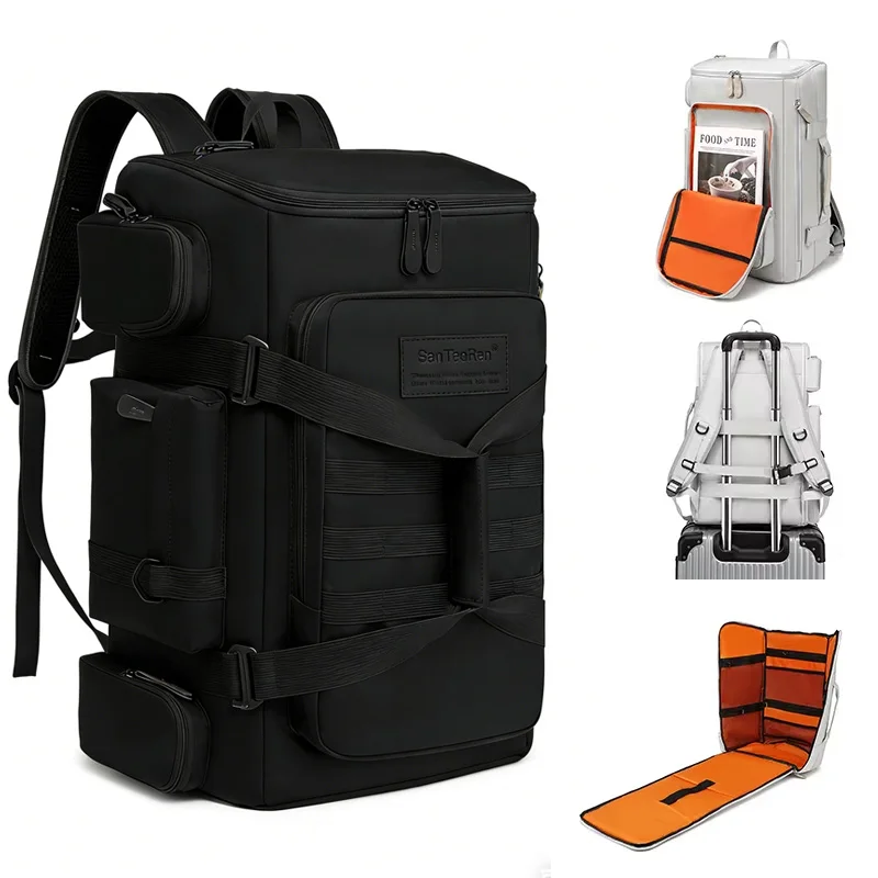 Camping Travel Backpack Large Multi-functional Handbags for Women Men Traveling Dry Wet Storage Laptop Fitness Training Gym Bag