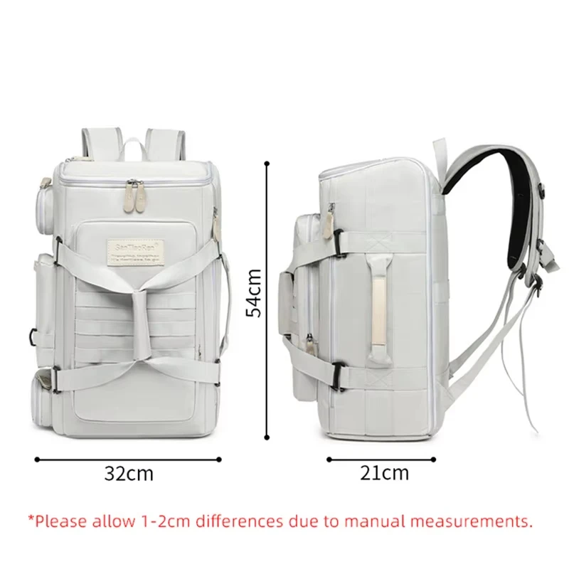 Camping Travel Backpack Large Multi-functional Handbags for Women Men Traveling Dry Wet Storage Laptop Fitness Training Gym Bag - Image 6