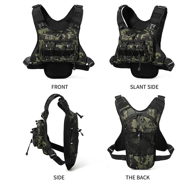 Running Cycling Chest Pack Hydration Vest For with Water Bag Bicycle Race Marathon Sports Tactical Pouch Rid Camping Backpack - Image 5