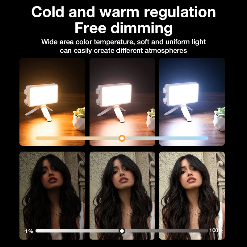 Video light 40W portable camera light CRI 95+ 2500-9000K LED panel digital photography lighting device used for YouTube - Image 4