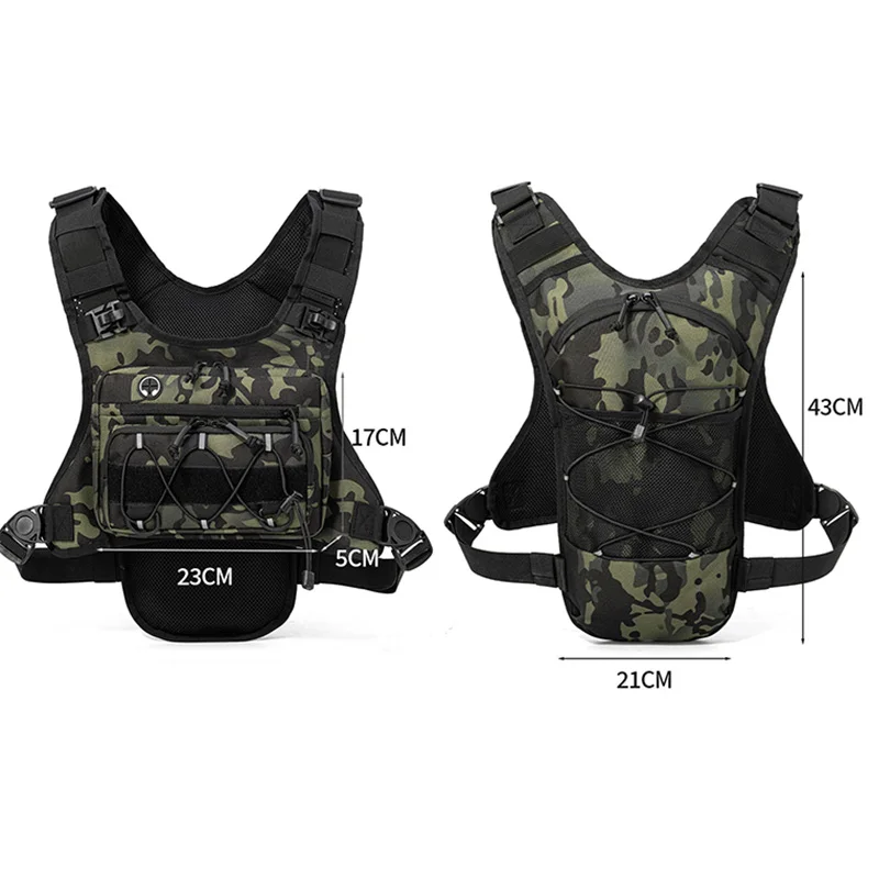 Running Cycling Chest Pack Hydration Vest For with Water Bag Bicycle Race Marathon Sports Tactical Pouch Rid Camping Backpack - Image 6