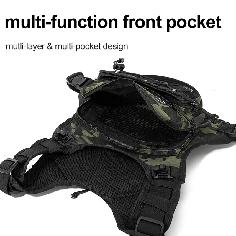 Running Cycling Chest Pack Hydration Vest For with Water Bag Bicycle Race Marathon Sports Tactical Pouch Rid Camping Backpack - Image 3