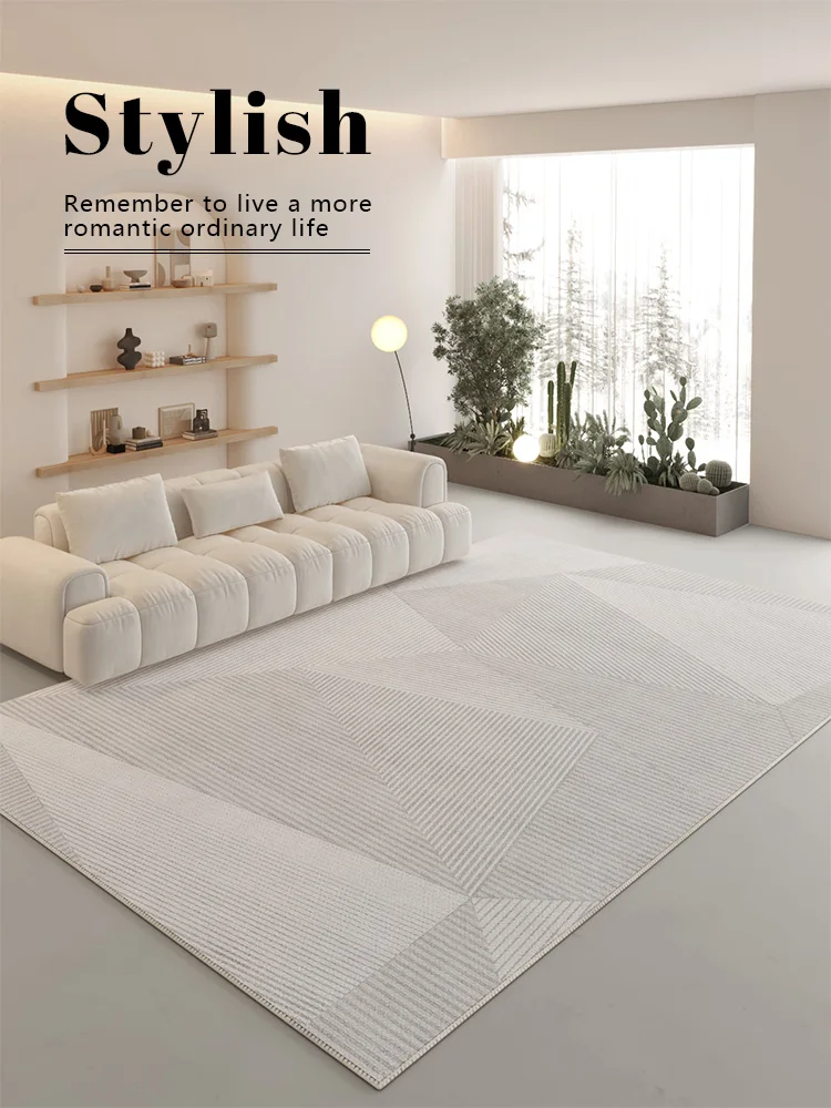 VIKAMA French Carpet Living Room Washable Home Carpet Antique Luxury Autumn and Winter Models of the New Bedroom Mats