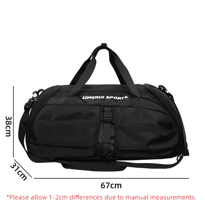 Gym Fitness Bag Large Men Women Sports Swimming Training Shoulder Pack Travel Duffel Handbag Business Crossbody Trip Backpack - Image 6