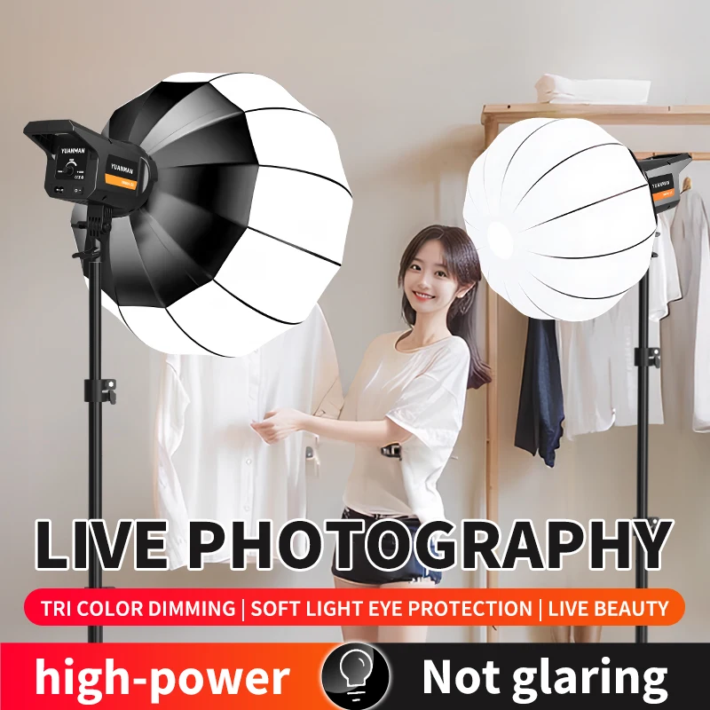 100W COB LED Video Lights with Bowens Mount Kit Continuous Output Lighting Spotlight Photography Shooting Light with Reflector - Image 3