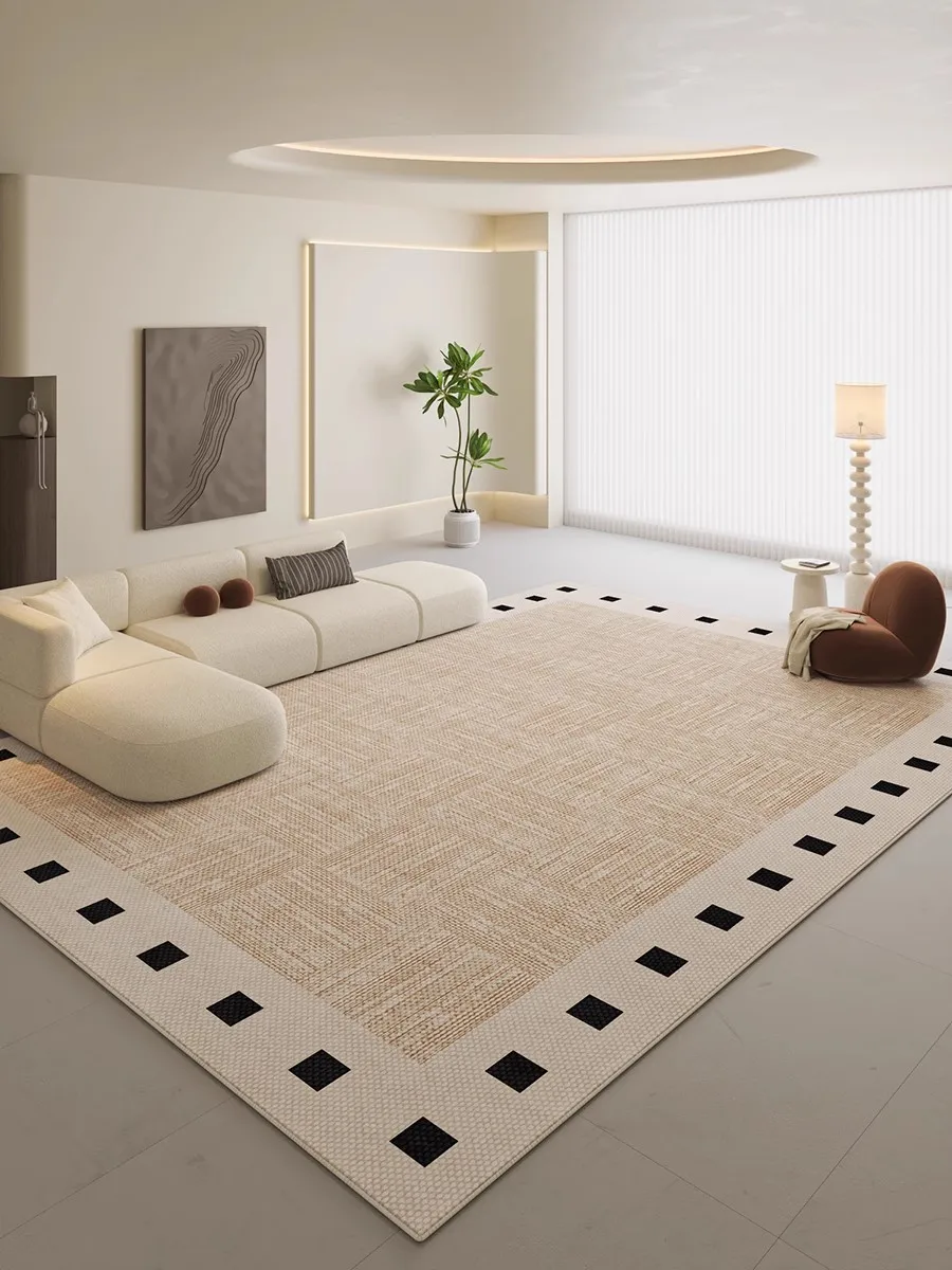 VIKAMA French Carpet Living Room Washable Home Carpet Antique Luxury Autumn and Winter Models of the New Bedroom Mats - Image 2