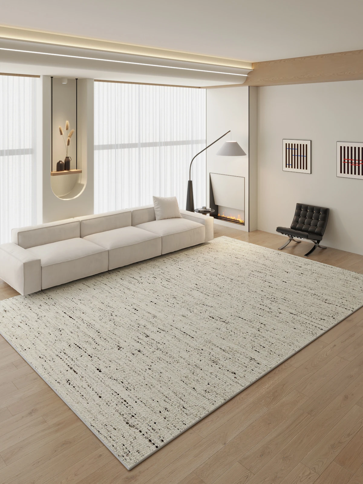 VIKAMA French Carpet Living Room Washable Home Carpet Antique Luxury Autumn and Winter Models of the New Bedroom Mats - Image 4