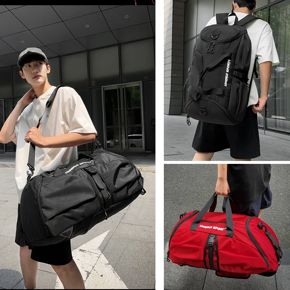Gym Fitness Bag Large Men Women Sports Swimming Training Shoulder Pack Travel Duffel Handbag Business Crossbody Trip Backpack - Image 2